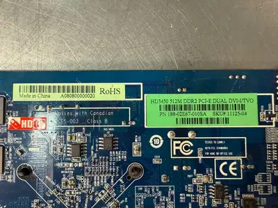 Ati HD3450 512M DDR2 PCI-E Dual DVI-ITVO 188-02E67-010SA (5.4.2)
