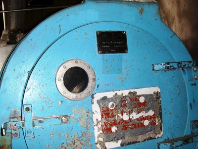Escher-Wyss P-5 4-stage pusher centrifuge, 316SS.