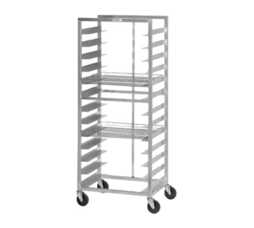 Channel 486DD 29 1/2"W 13 Sheet Pan Rack W/ 4" Bottom Load Slides