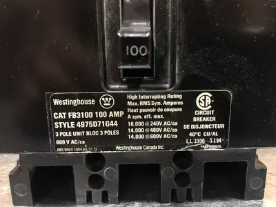 USED WESTINGHOUSE FB3100