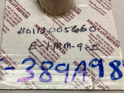 Power Plant Services,E-1-MM-9-I,Control Valve Disc