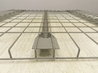 New Pallet Rack Wire Deck 48x46" Waterfall 3 Flared Channel Racking 2500lb Mesh