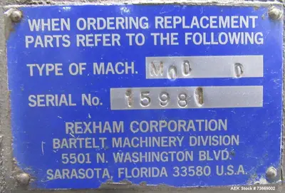 Used BARTELT IM7-16 Horizontal Form Fill Seal Illinois US | Aaron Equipment #1300270