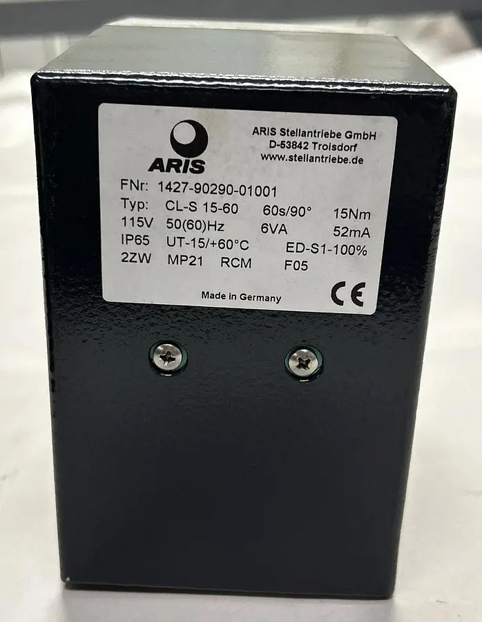 Used ARIS 1427-90290-01001 Rotary Actuators Ohio US | Surplus Asset Holdings #1247275