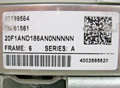 USED Allen-Bradley 20F-1AND186AN0NNNNN