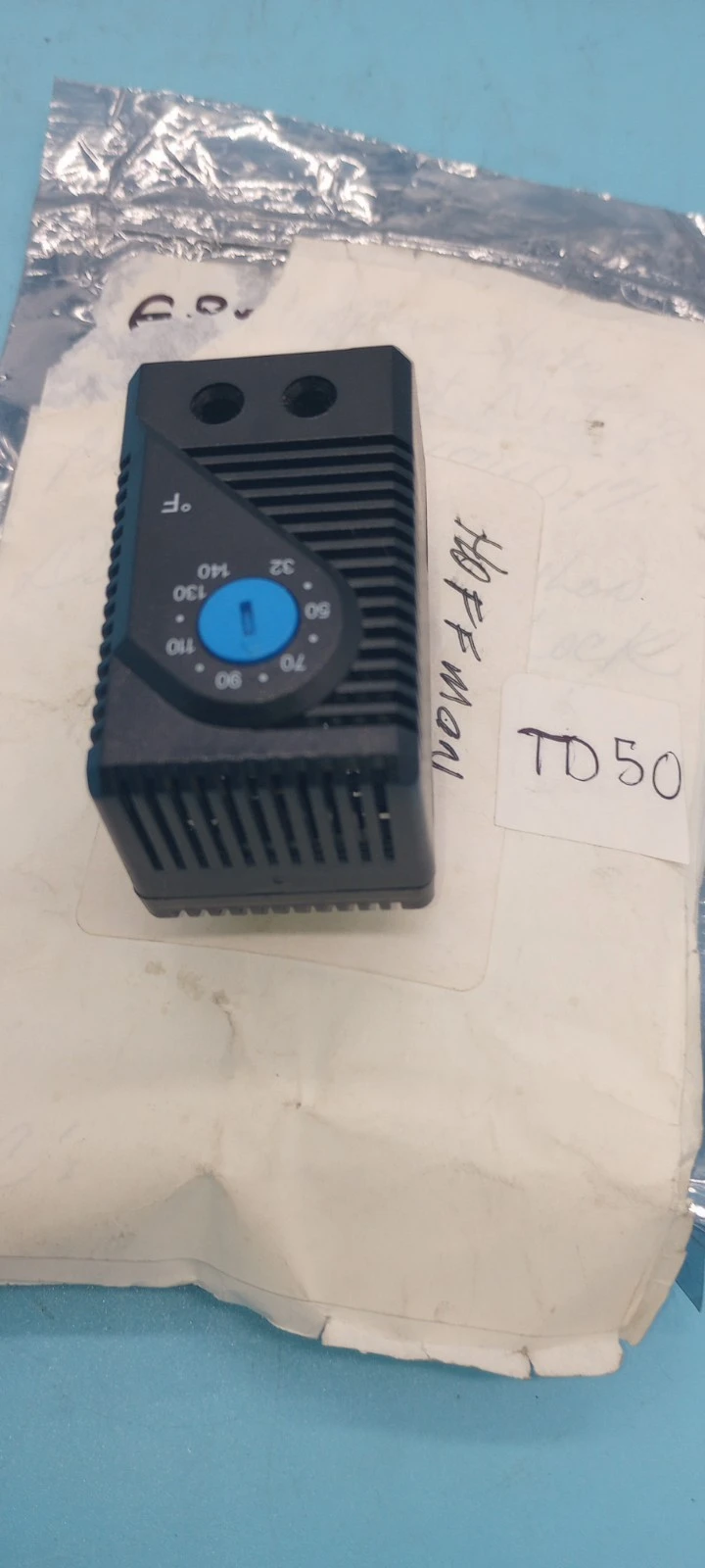 NEW Hoffman Temperature Control Switch for Fan