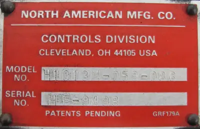 REFURBISHED NORTH AMERICAN H1013M-059-086 VALVE BLOCK H1013M059086 R978017739