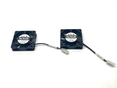 Used SANYO DENKI DC Axial Fan 24VDC 0.6A LOT OF 2 Electronic Component Fans Michigan US | Maverick Industrial Sales #1389339