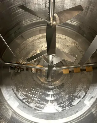 1999 FELDMEIER 2500 Gallon Feldmeier Stainless Steel Jacketed Kettle with Double Motion Scrape Mixer TANKS / KETTLES | EcReCon Inc (2)