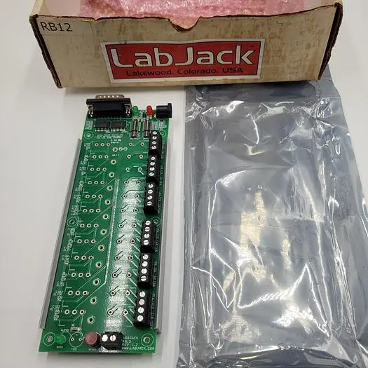 New | in-Stock LABJACK LABJACK RELAY BOARD RB12 NEW IN BOX & PLASTIC SLEAVE 46/11-SEPL Relays & Switches | ND Industrial Surplus #1219057