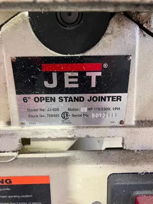 Used _UNKNOWN_ _UNKNOWN_ Woodworking Jointers Minnesota US | Myron Bowling Auctioneers Inc #1543396