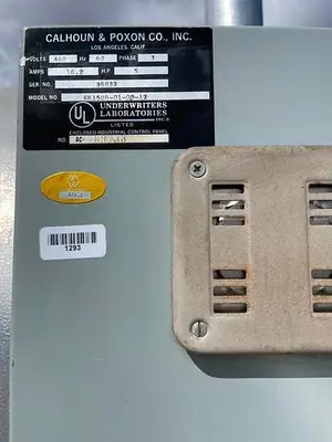 Parker Boiler Feed Water Tank (2009)