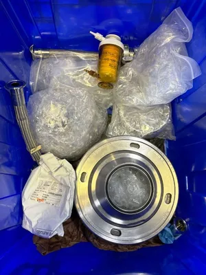Alfa-Laval BTPX 205 SGD-34 CDP-60 clarifier centrifuge skid, 316L SS.