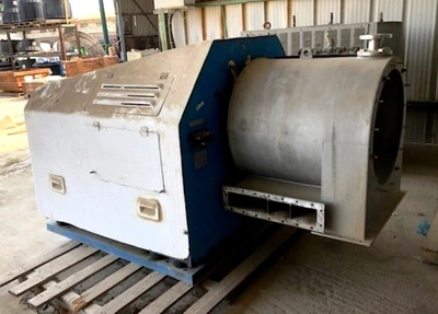 Andritz KMPT SZ 400/2 pusher centrifuge, 316SS.