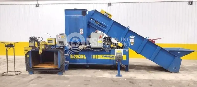Used EXCEL 2R63 TWO RAM HORIZONTAL BALER Balers British Columbia CA | US Recycling Equipment #1144717