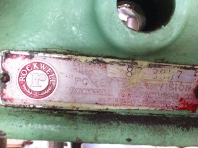 17" Delta Rockwell Floor Model Drill Press