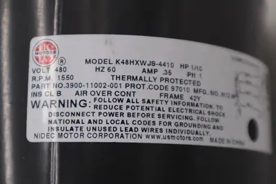 MARLEY ENGINEERED PRODUCTS 3900-11002-001 / K48HXWJS-4410 STOCK H1359