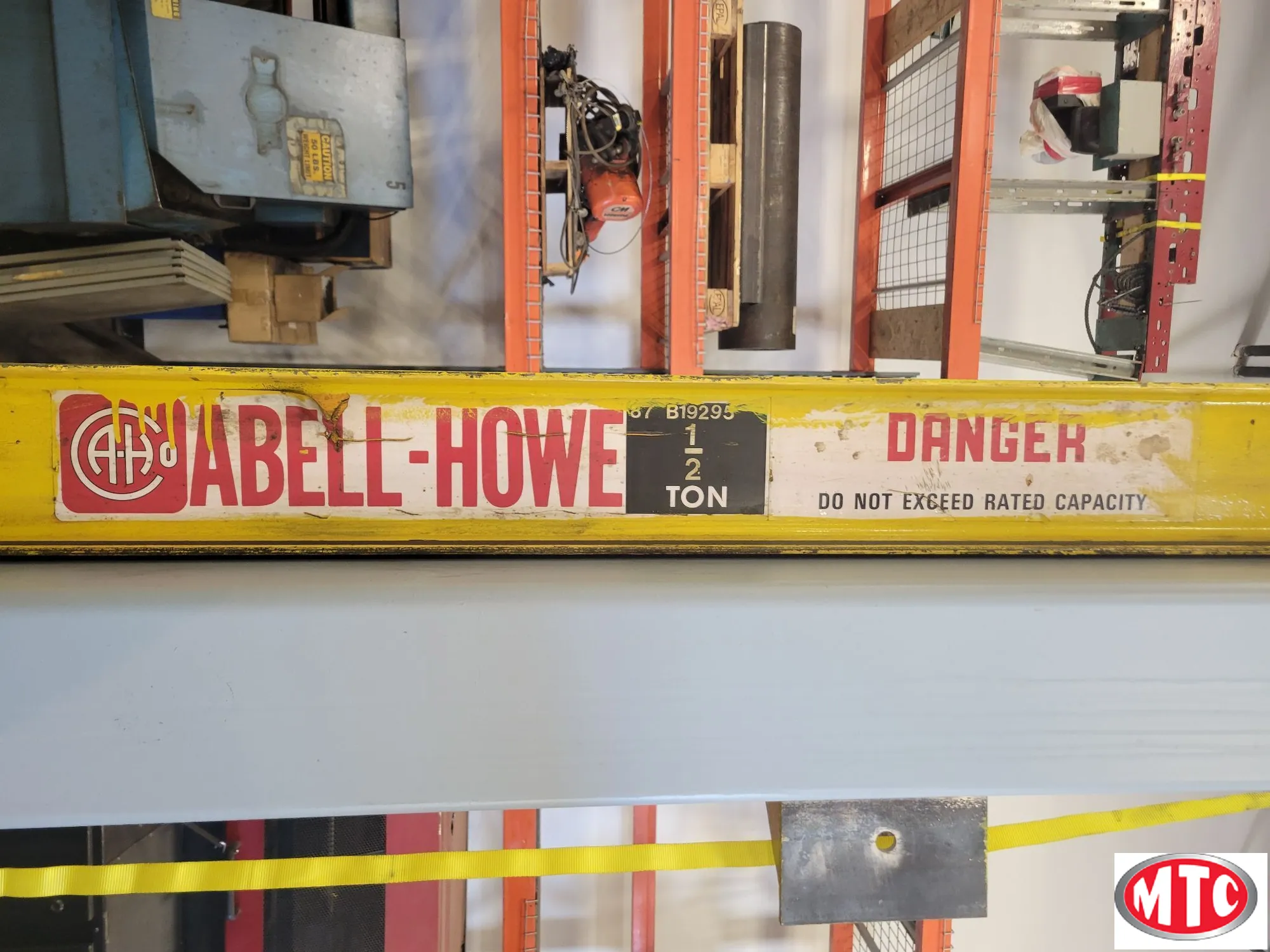 Used 2000 ABELL-HOWE 1/2 Ton | Cranes, Jib