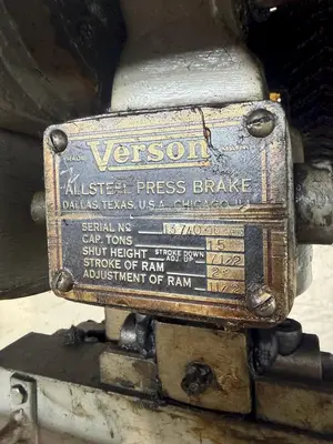 Used VERSON 16-48 Press Brakes Ohio US | G-2000, Inc. #1063209