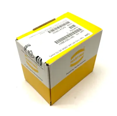 New | in-Stock HARTING MODULAR MALE INSERT 1-POS HAN Inserts (Misc) | Maverick Industrial Sales #1111716