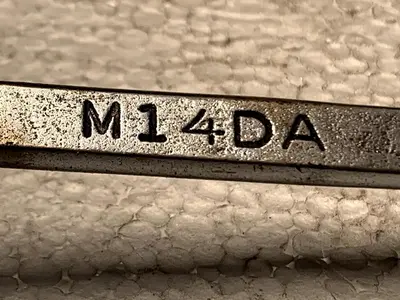 USED,   MAC  TOOLS  "14MM"  ANGLE HEAD  WRENCH,M14DA,  USA