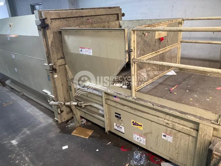 Used 2016 MARATHON RJ-225 ULTRA 2 YARD STATIONARY W/30 YARD RECEIVER BOX Misc Recycling | US Recycling Equipment #474920