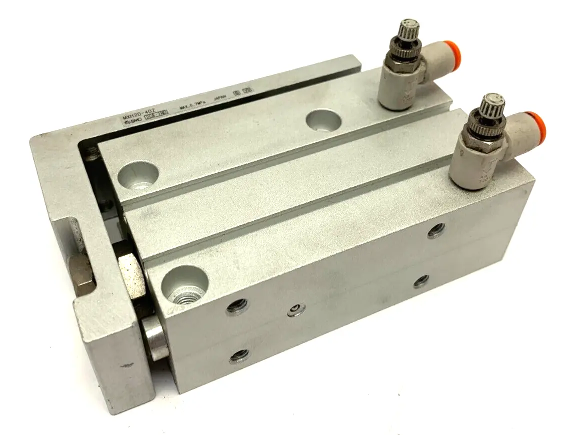 MXH20-40Z | SMC  Pneumatic Compact Slide Cylinder Table 0.7MPa Max 2C8-1ND - Used
