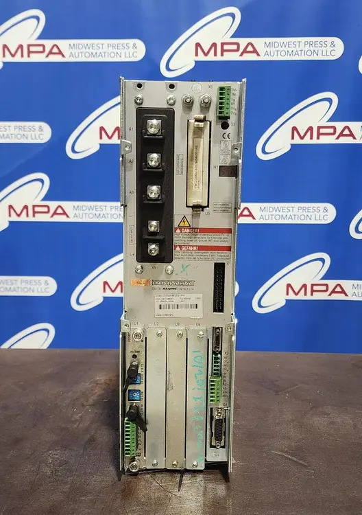 Used INDRAMAT DDS02.2-W200-BE23-01-FW Servo Drives Michigan US | Midwest Press and Automation #774821