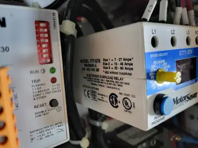 30 hp, 600V, 100A FVNR Starter Size 3 Bucket for Freedom 2100 MCC Frame