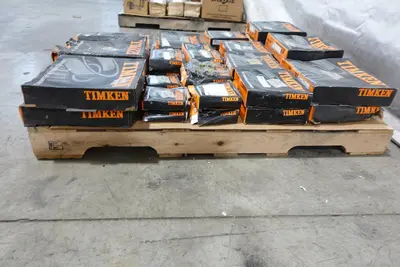 PALLET OF ASSORTED TIMKEN ROLLER BEARINGS