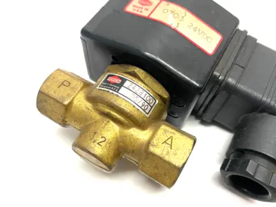 USED HERION SOLENOID VALVE 3/2 24VDC 0700
