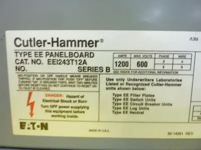 USED CUTLER HAMMER EEI243T12A