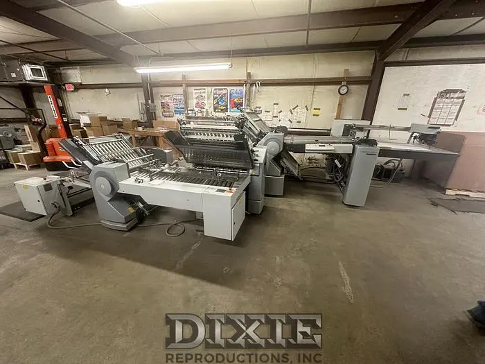 Used 2014 STAHL 2014 STAHL TH-82 FOLDER 4X4X4 Paper Folders | Dixie Reproductions, Inc. #394370