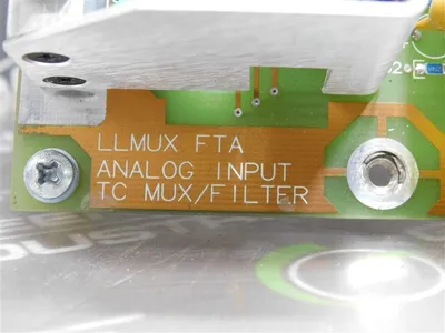 Honeywell 51401491-100 TC LLMUX FTA ANALOG INPUT TC MUX/FILTER Rev. F Used