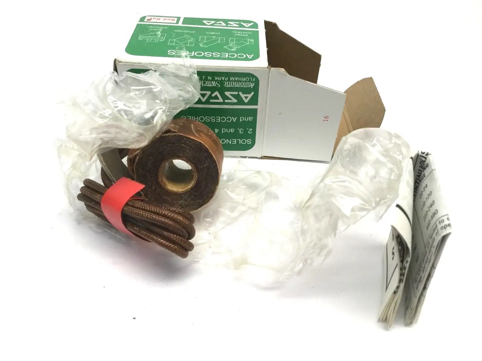 New | in-Stock Asco Red-Hat 180-280DC 220/DCHT Solenoid Valve Coil Solenoid Valves Michigan US | Maverick Industrial Sales #1460771