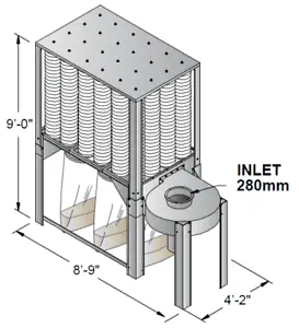 Nederman S‑750 Dust Collector