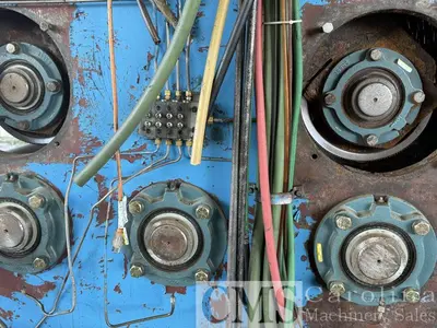 USED SCHURMAN MODEL 12DAG60 GANG RIP SAW WITH LINEBAR