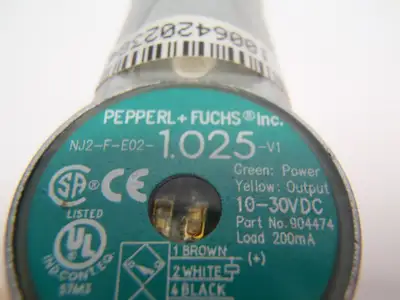 USED PEPPERL & FUCHS PROXIMITY SWITCH