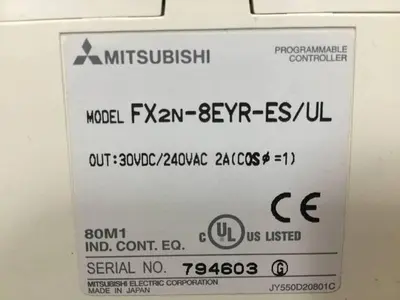 USED MITSUBISHI FX2N-8EYR-ES/UL