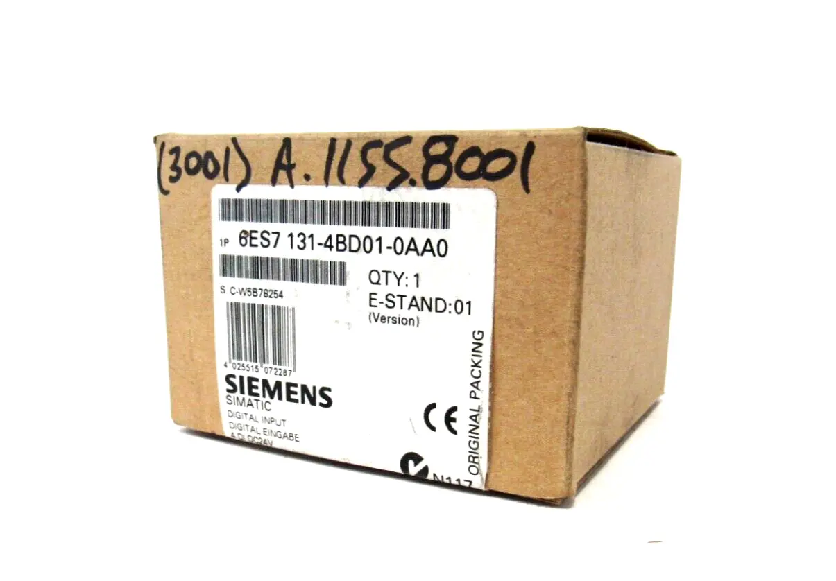 BOX OF 5 NEW SIEMENS 6ES7 131-4BD01-0AA0 INPUT MODULES 6ES71314BD010AA0