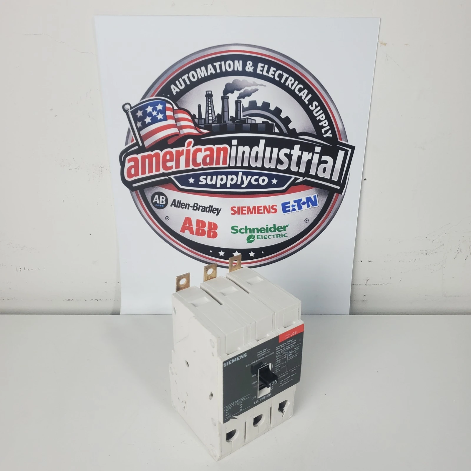 Used Siemens LGB3B125 Miscellaneous Equipment (Electrical & Power) California US | American Industrial Supply Co. #1376987