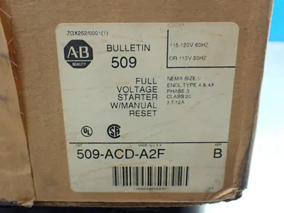NEW ALLENBRADLEY 509ACDA2F