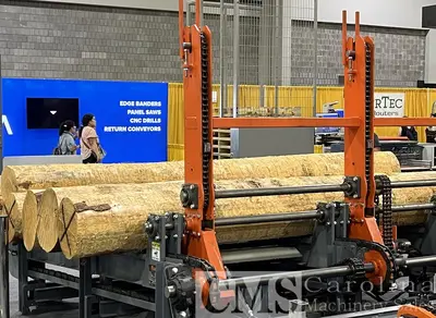 Used C-FORM 4" BAND SAWMILL WITH OPERATOR CAB Sawmill Bandsaws North Carolina US | CAROLINA MACHINERY SALES #1318339