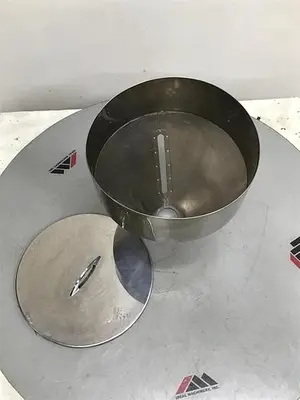 USED METAL FABRICATOR HOPPER