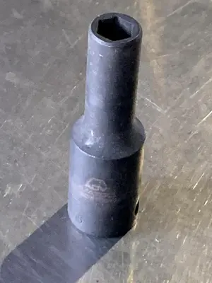 MATCO TOOLS "ADV" BDP106V, 3/8" DRIVE, 5/16" IMPACT SOCKET, 2.5" DEEP 6 POINT.