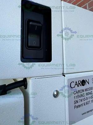 USED CARON 7410-5-1 CO2 DUAL STACKED LABORATORY INCUBATOR 45°C, 115V