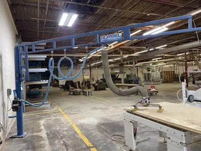 Anver Gorel Vacuum Lift & Jib Crane
