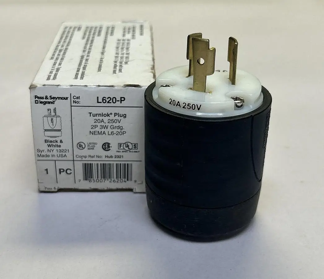 Used PASS & SEYMOUR L620-P Miscellaneous Equipment (Electrical & Power) Ohio US | Surplus Asset Holdings #1245339
