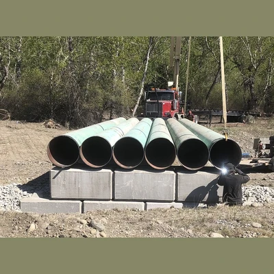 Steel Pipe Bridge