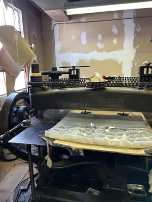 USED 1919 SEYBOLD DUAL HEAD DIE PRESS